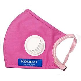 Khẩu trang vải Karibon Kombat 8 lớp có van thở, lọc bụi mịn cho trẻ em