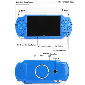 Mua Máy chơi game cầm tay 4 nút X6 màn hình 4.3 inch chơi 1000 game thùng-NES-SNES-GBC-GBA-SMC (mới full box)