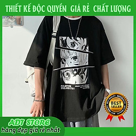Áo Thun unisex form rộng Anime Demon Slayer Kimetsu No Yaiba cá tính độc chất siêu HOT bán chạy