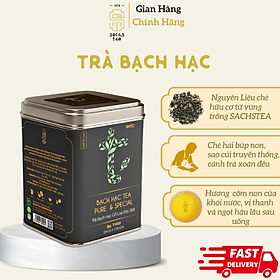 Trà xanh Trung du trồng hạt | Hương cốm non - vị đậm ngọt hậu sâu | Pha được 5 nước | Hộp thiếc thiết kế riêng 100g | Xuất khẩu quốc tế Chứng nhận hữu cơ USDA Organic |