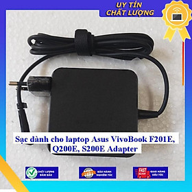 Sạc dùng cho laptop Asus VivoBook F201E Q200E S200E Adapter - Hàng Nhập Khẩu New Seal