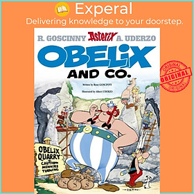 Sách - Asterix: Obelix and Co. - Album 23 by Albert Uderzo (UK edition, hardcover)