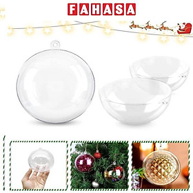 Trái Châu Trong Dạng Ghép 11 cm - Trang Trí Giáng Sinh - Vinacraft