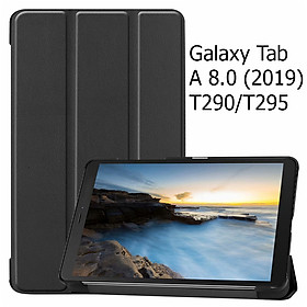 Bao Da Cover Cho Máy Tính Bảng Samsung Galaxy Tab A 8.0 (2019) T290 / T295 Hỗ Trợ Smart Cover