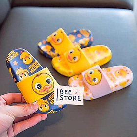 Dép Quai Ngang Vịt Vàng Siêu Dễ Thương Cho Bé - Chống Trơn Trượt An Toàn Cho Bé