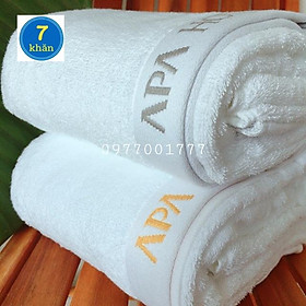 Mua Khăn tắm khách sạn size to 70x140cm/65x130cm 100% cotton - Phong Phú
