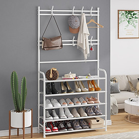 Mua Kệ Để Giày Dép Chữ L Đa Năng Và Treo Quần Áo  Nón  Túi Xách Tiện Lợi Sang Trọng