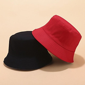 Mũ bucket nhiều màu Beeblanc vành nón tai bèo tròn 2 mặt thời trang phong cách unisex nam nữ