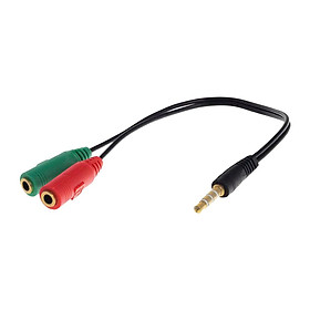 3.5mm  Adapter, Y Splitter Audio Cable, Microphone And Headphone