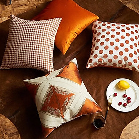 Mua Gối Jacquard Cam 45Cm
