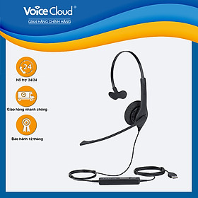 Mua Tai nghe một bên có mic Jabra Biz1100 Mono USB -Tai nghe tổng đài - Hàng chính hãng
