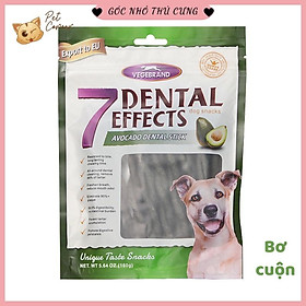 Xương gặm sạch răng thơm miệng cho chó 7 Dental Effects (gói 160g)