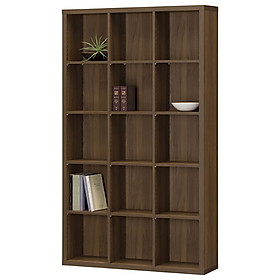 Kệ Sách 7185415 Sepaltec Japan (110 x 28.3 x 185.4 cm) - Nâu Đậm Có Vân