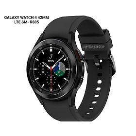 Đồng Hồ Thông Minh Samsung Galaxy Watch 4 Classic LTE 42mm SM- R885 - Nghe Gọi Độc Lập - Theo Dõi Sức Khoẻ - Thể Thao - Đo Nhịp Tim, Oxy Máu, Huyết Áp - Hàng Chính Hãng