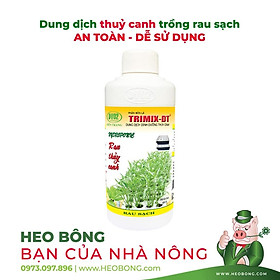 Dung dịch thủy canh TRỒNG RAU SẠCH - Điền Trang - TRIMIX-DT (500ml)