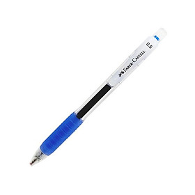 Bút Gel Bấm Fast Gel 0.5 mm - Faber-Castell 641651 - Mực Xanh