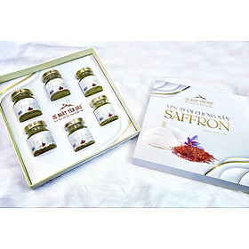 YẾN TƯƠI CHUNG SẲN SAFFRON - 100% TỔ YẾN ĐẢO - ĐẸP DA - CẢI THIỆN TRÍ NHỚ