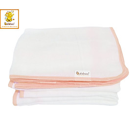 Khăn sữa cho bé Babiboo khăn gạc Nhật 4 lớp set 10/cái - BK02