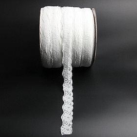 10 Yards Narrow Lace Ribbon Trim Craft Wedding Party Gift Favor White 3.5cm