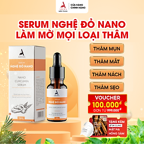 Serum Nghệ Đỏ Nano ABERA - Đánh bật mọi loại thâm