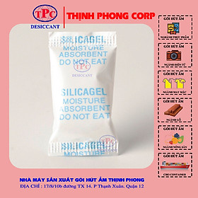 Mua Hàng Chính Hảng - Gói Hút Ẩm Silicagel 1gram OPP ngọc ( 1kg = 1000 gói )