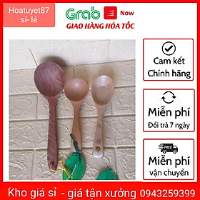 Mua Muôi gỗ múc canh   vá sạn gỗ Trường Sơn