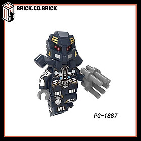 Mô Hình Lắp Ráp Sáng Tạo Transformer The Last Knight Minifig Robot đại