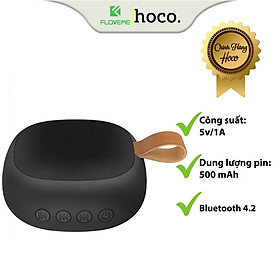 Loa Bluetooth Dành Cho Hoco BS31, Loa Mini Cực Chất, Thời Trang, Nhỏ Gọn, Hỗ Trợ Khe Cắm Thẻ Nhớ, Chất Liệu PC Cao Cấp Bền Đẹp - Hàng Chính Hãng