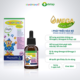 FITOBIMBI OMEGA JUNIOR – SIRO THẢO DƯỢC CHUẨN HÓA CHÂU ÂU HỖ TRỢ PHÁT TRIỂN NÃO BỘ VÀ THỊ GIÁC CHO TRẺ (30ML)