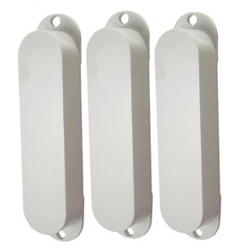 4X Electric Guitar Close Sealed Single Coil Pickup Cover for ST SQ White