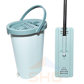 Mua BỘ CÂY LAU NHÀ THÔNG MINH HÌNH ELIP SANG TRỌNG  2 MIẾNG LAU  LƯỠI VẮT VÀ XẢ BÔNG CỰC CHẮC CHẮN