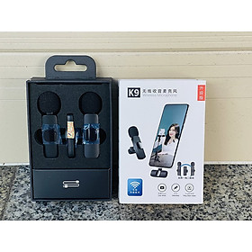 Mua Micro cài áo mini K9 không dây đầu cắm Chuẩn iPhone. micro cài áo mini cắm vào và dùng ngay hỗ trợ ghi hình video  phát trực tiếp trên tiktok  fb   quay Vlog  đồng bộ hóa tự động cho buổi phỏng vấn  Giảm nhiễu nhỏ gọn mà bạn có thể mang đi bất cứ đâu.