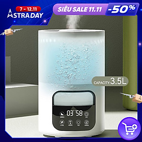 Mua Máy phun sương tạo ẩm xông tinh dầu LP2201  Dung tích 3.5L  Tạo độ ẩm phòng điều hòa - Có điều khiển từ xa  Màn hình cảm biến