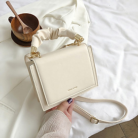 Túi xách nữ, Túi đeo chéo nữ T05 da cao cấp thời trang công sở - Trăng