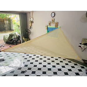 Mua Lưới che nắng 95% - 400gsm tam giác màu kem HÀNG CAO CẤP Che nắng ban công  sân vườn - Nhiều kích thước