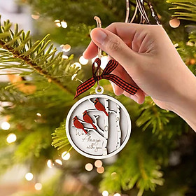 Cute Christmas Tree Pendant, Tree Ornament Plaque for Gift Wall Party Decor Decoration