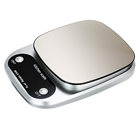 High Precision Digital Scale with Waterproof Surface 10kg/1g Portable Kitchen Scale Baking Scale
