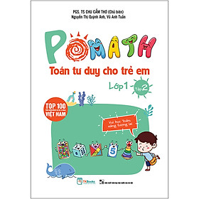 [Download Sách] Pomath Toán Tư Duy Cho Trẻ Em Lớp 1 - Tập 2