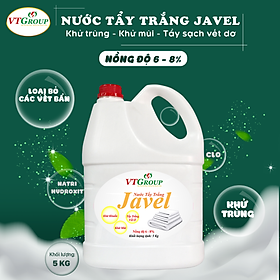 Nước tẩy Javel 5kg - Nồng độ 6-8%
