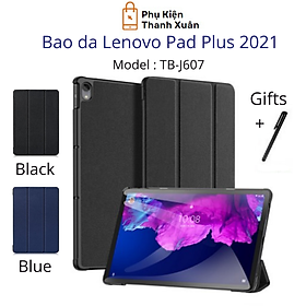 Bao da dành cho Lenovo Xiaoxin Pad Plus 2021 - Gập dựng được - Tặng kèm bút