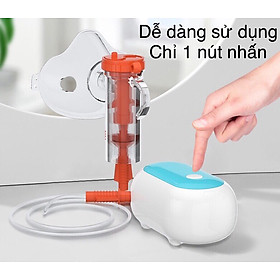 Máy xông mũi họng 2 trong 1 vừa xông vừa hút được mũi cho bé