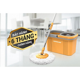 Mua BỘ LAU NHÀ XOAY 360 ĐỘ SUNHOUSE KS-CL350PO CAO CẤP CHẮC CHẮN BẢO HÀNH CHÍNH HÃNG 1 THÁNG