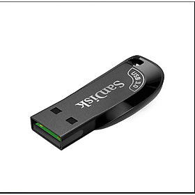 USB SanDisk Ultra Shift USB 3.0 Flash Drive, CZ410 128GB, USB3.0, Black, 5Y_SDCZ410-128G-G46 - Hàng Chính Hãng