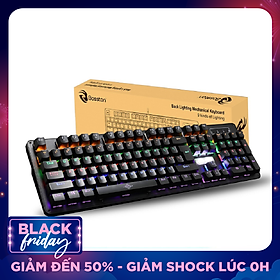 Bàn phím cơ chuyên game Blue Switch Bosston MK912 - thay đổi 9 chế độ đèn Led ( Hàng chính hãng)