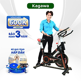 Xe đạp tập thể dục thể thao tại nhà Kagawa [CAO CẤP] đa chức năng, bảo hành 6 năm, tặng 5 quà tặng