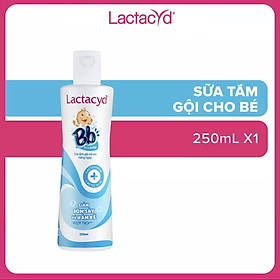 Sữa Tắm Gội Trẻ Em Lactacyd Bb - Giảm Rôm Sảy & Hăm Kẽ 250ml