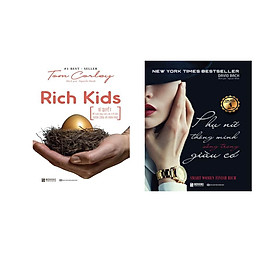 COMBO 2 Cuồn RICH KIDS; Bí Quyết Để Nuôi Dạy Con Cái Trở Nên Thành Công Hạnh Phúc ,Phụ Nữ Thông Minh Sống Trong Giau Có sách bizbooks dh