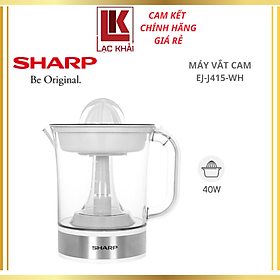Mua Máy vắt cam Sharp 40W EJ-J415-WH  màu trắng  Lưới lọc 2 lớp - Hàng chính hãng