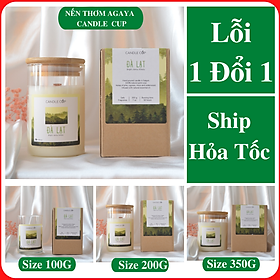 Mua Nến thơm AGAYA (Candle Cup) mùi Đà Lạt - Nến thơm tinh dầu thiên nhiên mùi tươi mát tập trung - Top 1 best sale