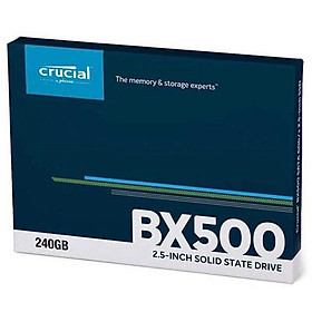 SSD Crucial BX500 240GB 2.5 SATA 3 - CT240BX500SSD1 - Hàng chính hãng